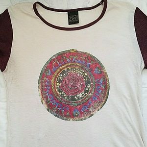Obey Three-quarter Sleeve Shirt.